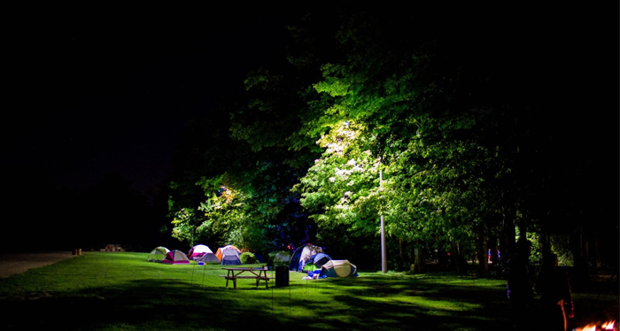 Gender Blender campsite