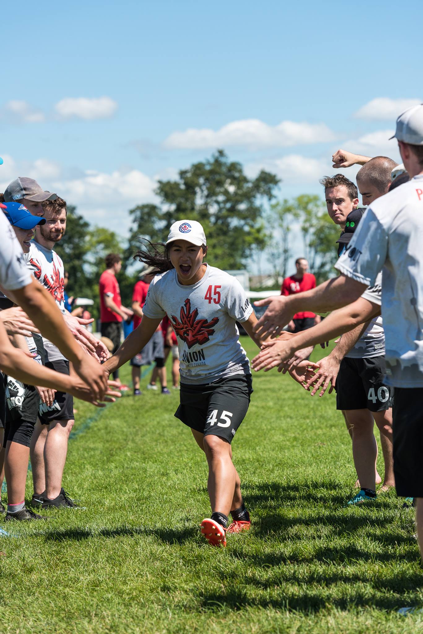 Alyne called on the line. (credit Shawn Huynh)